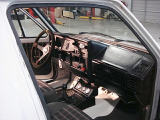 Illustration for article titled For $10,000, This 1982 VW Rabbit Pickup Could Be Your Race Track Truck